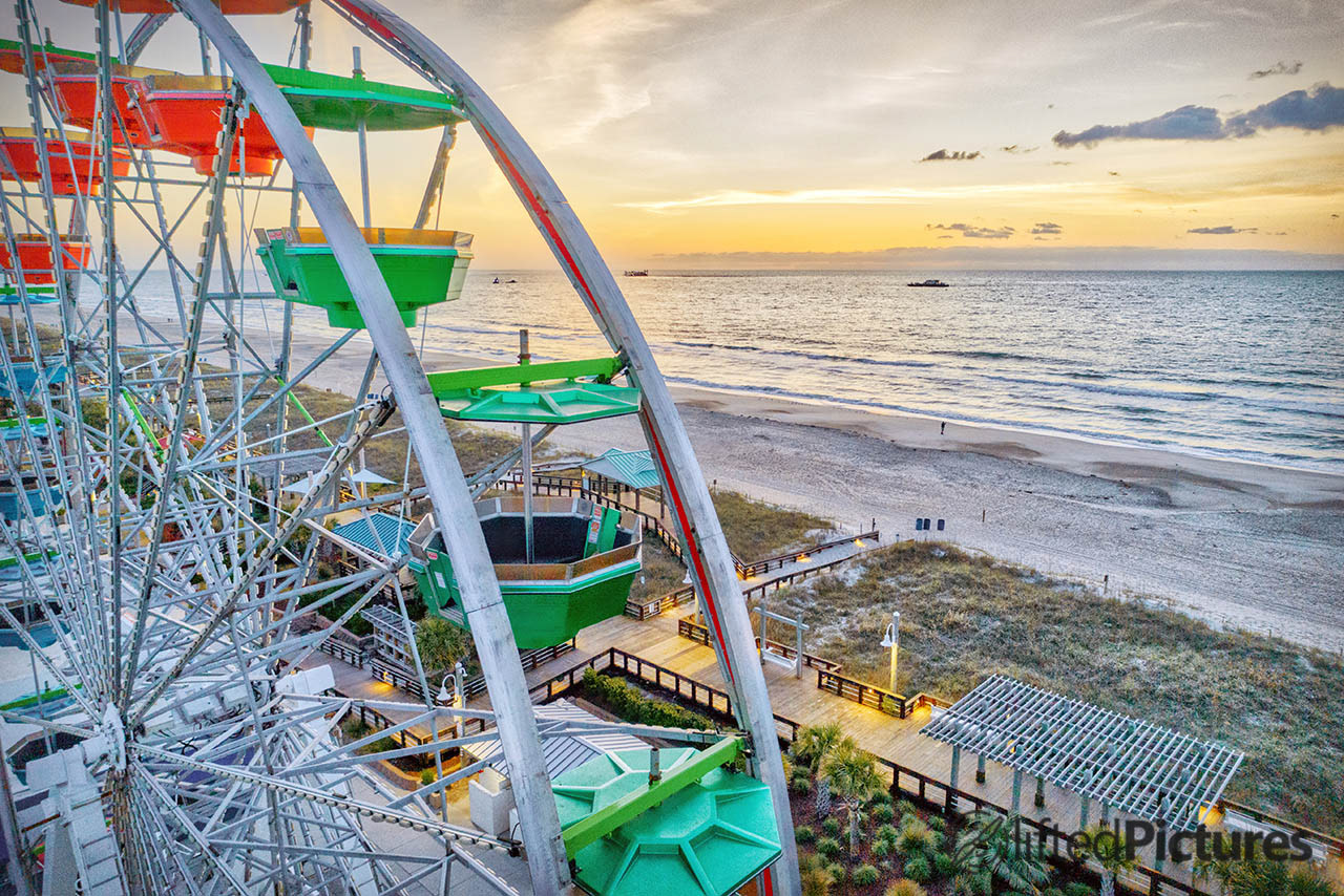 Boardwalk Sunrise fine art print