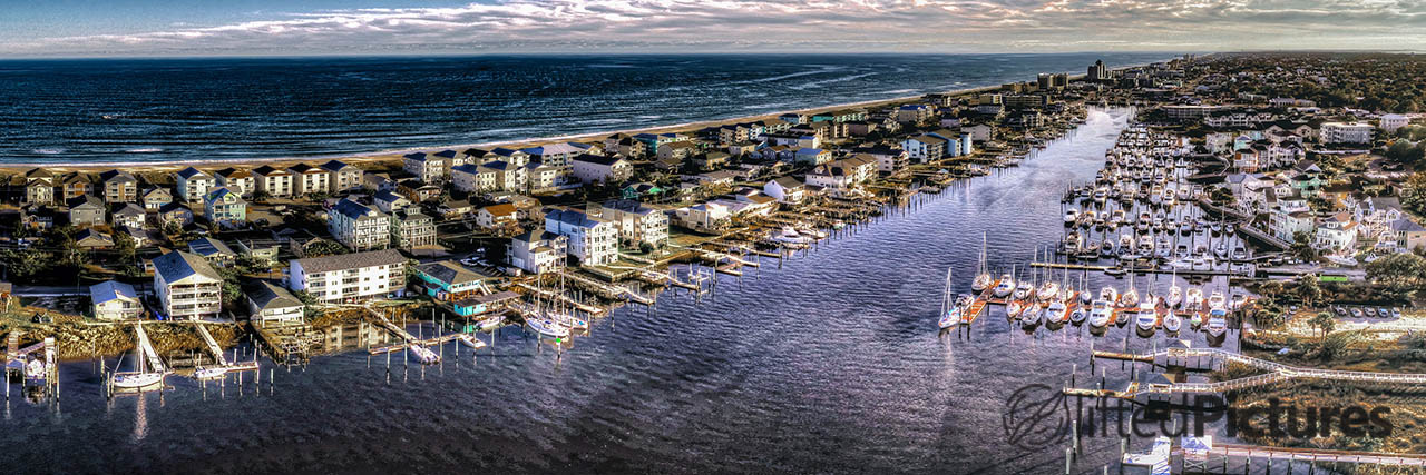 Boat Basin Panorama fine art print