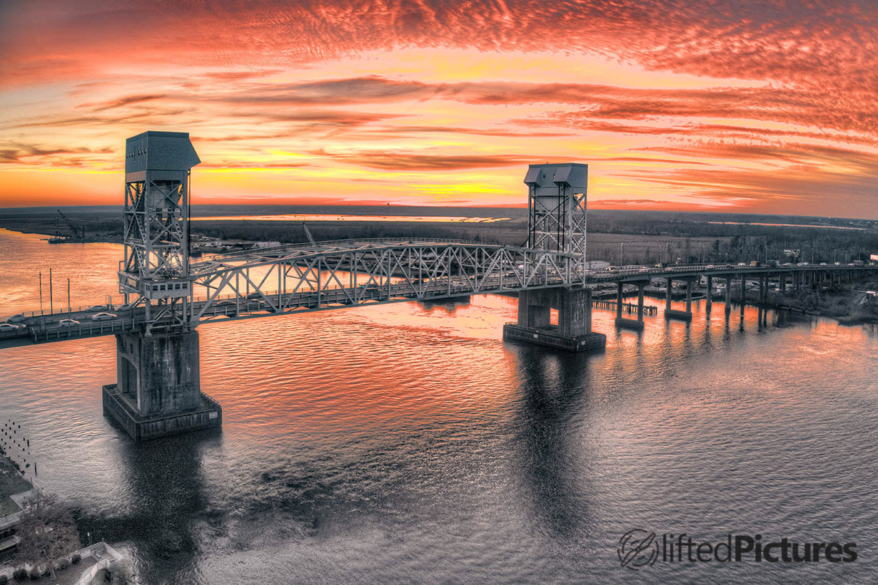 Cape Fear Sunset fine art print