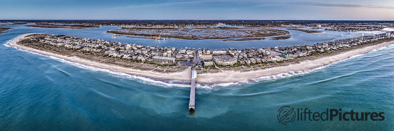 Crystal Pier Panorama fine art print