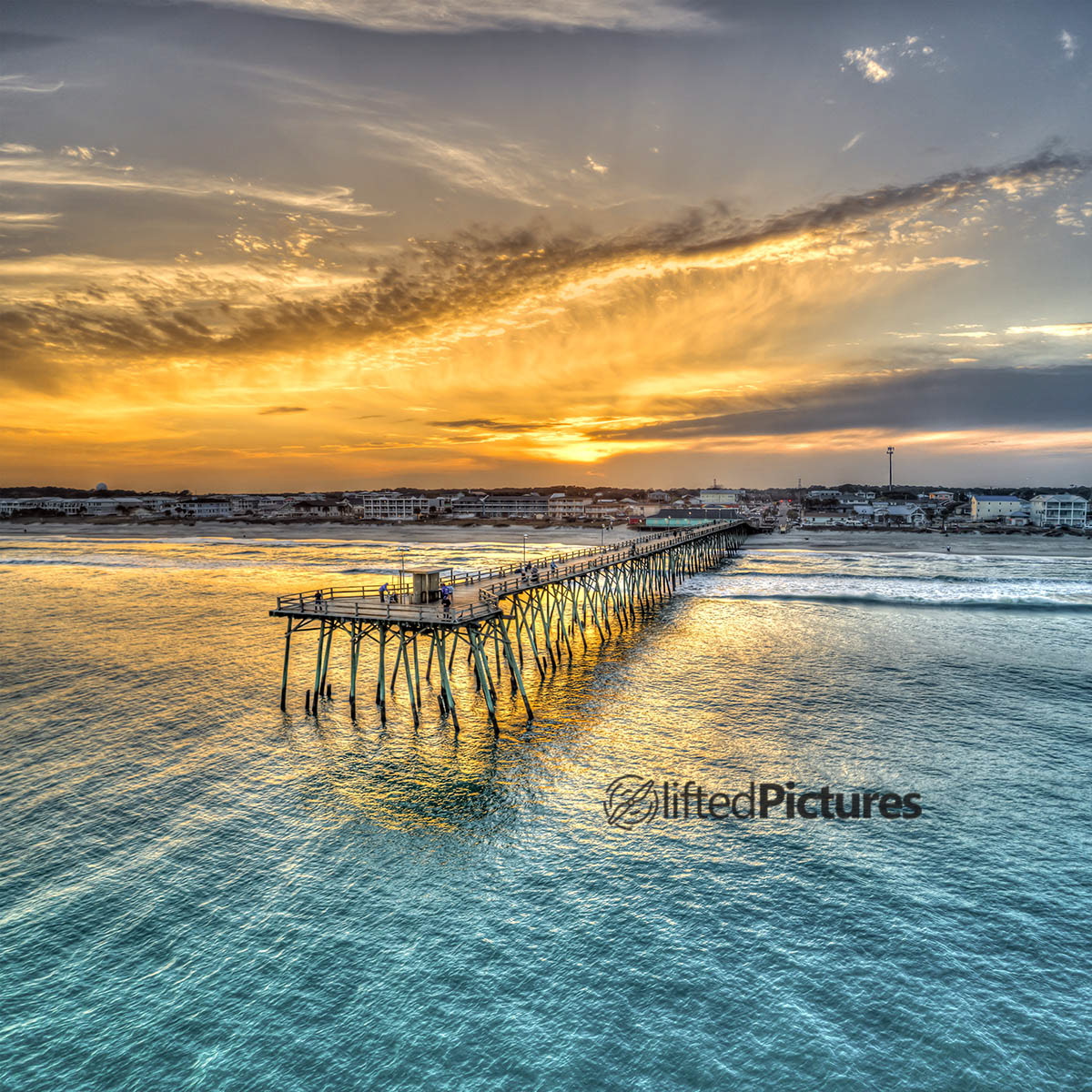 Firewater Square fine art print